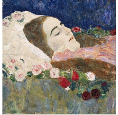 Miss Ria Munk On Her Deathbed (Fraulein Ria Munk Auf Dem Totenbett), 1910