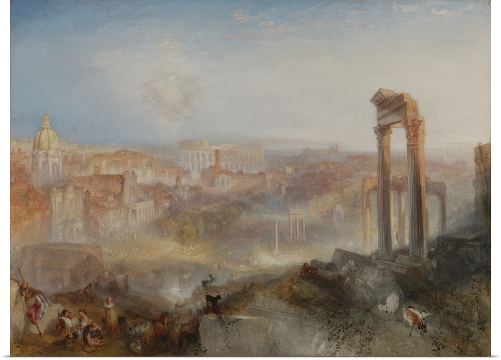 Modern Rome, Campo Vaccino, 1839