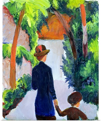 Mother and Child in the Park, 1914