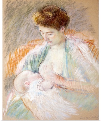 Mother Rose Nursing Her Child, C1900