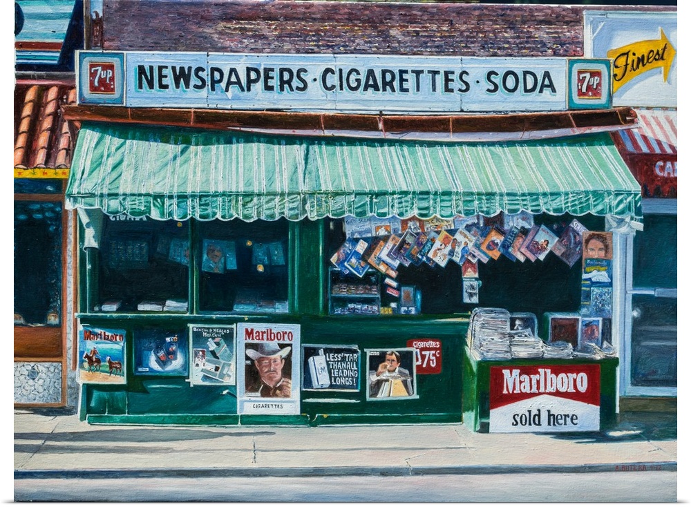 Newspaper Stand, West Village, NYC, 2012