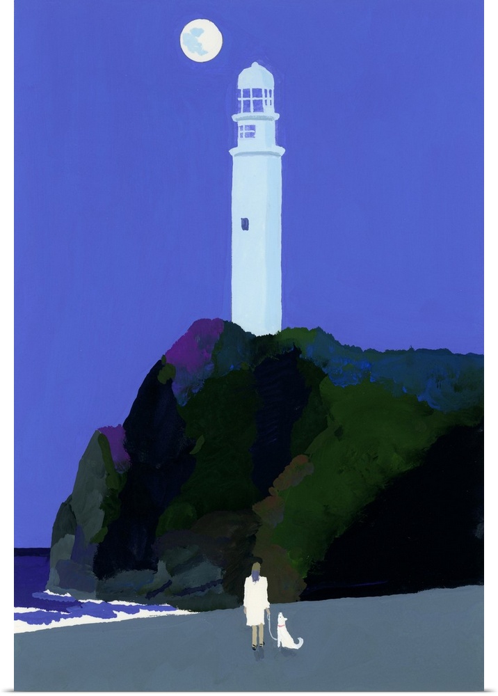 Night Lighthouse