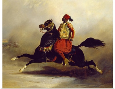 Nubian Horseman at the Gallop