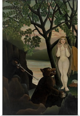 Nude And Bear, 1901