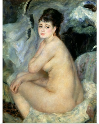 Nude, or Nude Seated on a Sofa, 1876