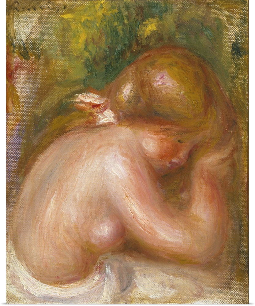Nude Torso Of Young Girl (Torse Nu De Jeune Fille), 191012 (Originally oil on canvas)