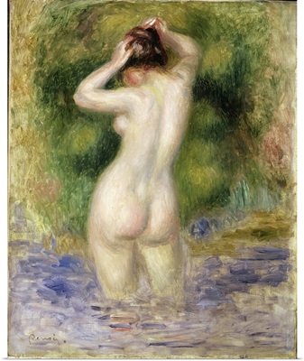 Nude Wading, 1880