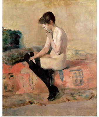 Nude Woman Seated on a Divan, 1881