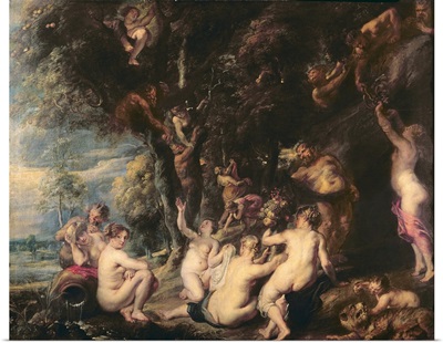 Nymphs and Satyrs, c.1635