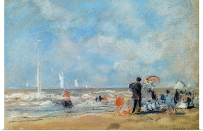 On the Beach, 1863
