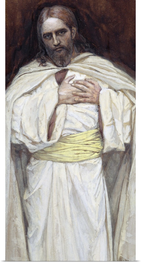 TBM182226 Our Lord Jesus Christ, illustration for 'The Life of Christ', c.1886-94 (w/c