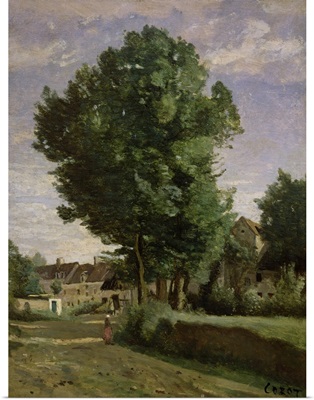 Outskirts of a village near Beauvais, c.1850