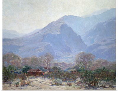 Palm Springs Landscape with Shack, 1925