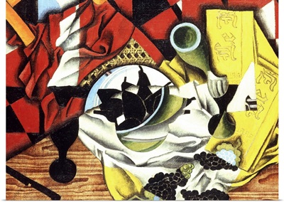 Pears and Grapes on a Table; Poires et Raisins sur une Table, 1913
