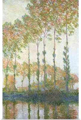 Poplars On The Banks Of The Epte, Autumn, 1891