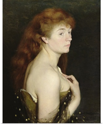 Portrait Of A Young Red Haired Woman, 1889