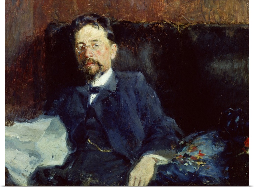 Portrait of Anton Chekhov (1860-1904) 1902