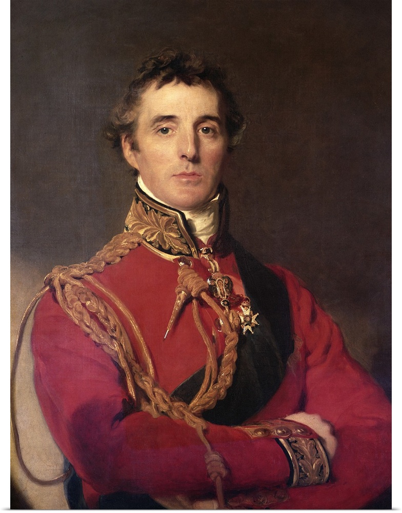 XCF267427 Portrait of Arthur Wellesley (1769-1852), 1st Duke of Wellington, 1814 (oil on canvas)  by Lawrence, Sir Thomas ...