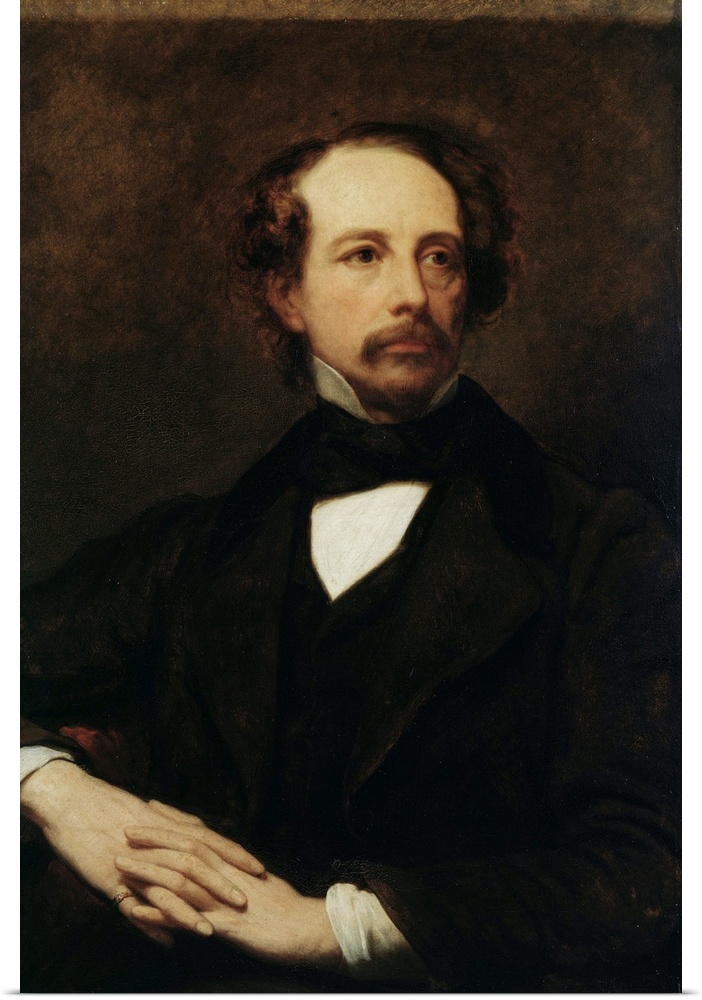 Portrait of Charles Dickens (1812-1870) 1855