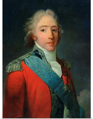 Portrait of Charles of France, Count of Artois, future Charles X King of France