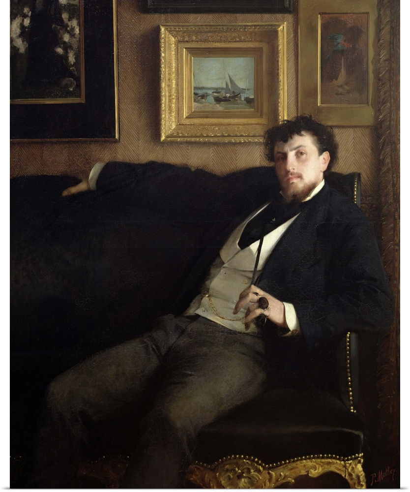 Portrait of Ernest Duez (1843-96) 1876