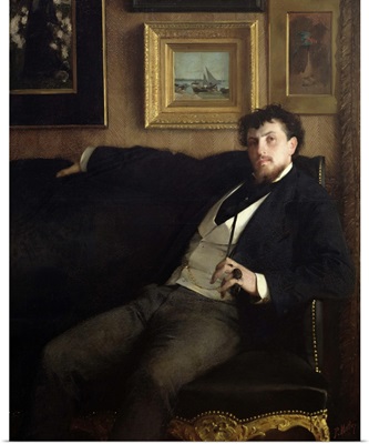 Portrait of Ernest Duez (1843-96) 1876