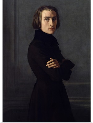 Portrait of Franz Liszt (1811 86) 1839