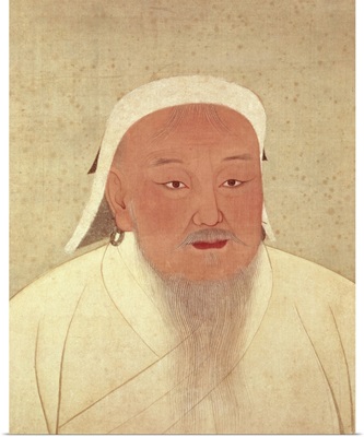 Portrait of Genghis Khan (c.1162-1227), Mongol Khan