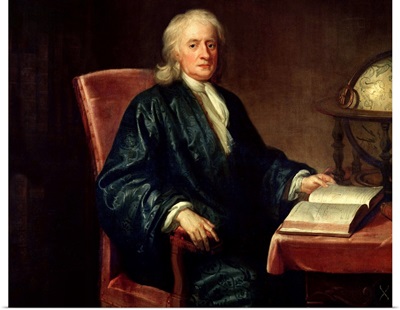 Portrait of Isaac Newton (1642-1727), c.1726