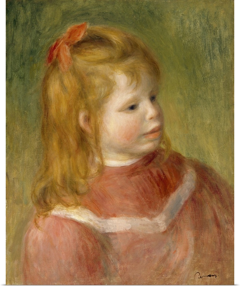 Portrait Of Jean (1894-1979), 1897 (Originally oil on canvas)