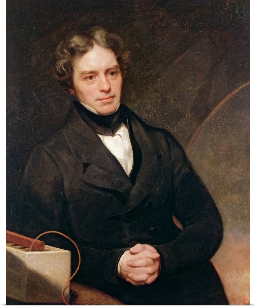 Portrait of Michael Faraday (1791-1867) 1841-42