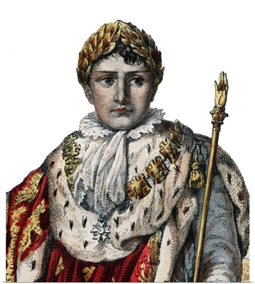 Portrait Of Napoleon I (Napoleon Bonaparte) (1769-1821) In Imperial Vestments