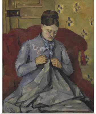 Portrait Of The Artist's Wife, 1877