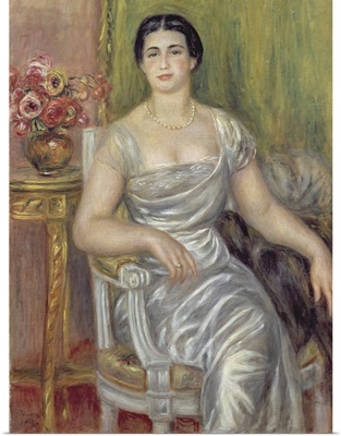 Portrait Of The Poetess Alice Valliere-Merzbach, 1913