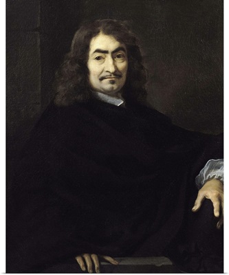 Portrait, presumed to be Rene Descartes (1596-1650)