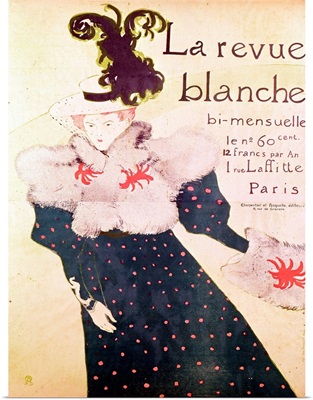 Poster advertising La Revue Blanche, 1895