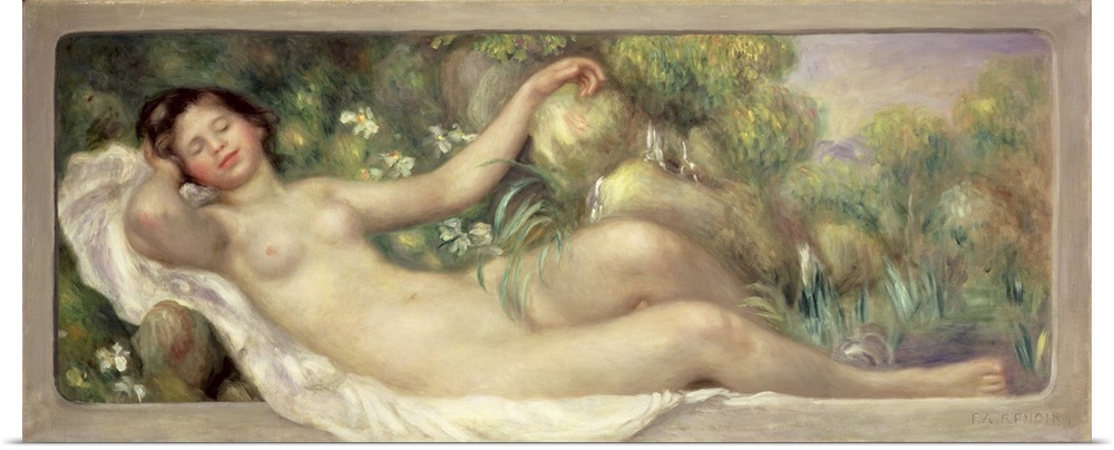 Reclining Nude (La Source), 1895-97 (Originally oil on canvas)