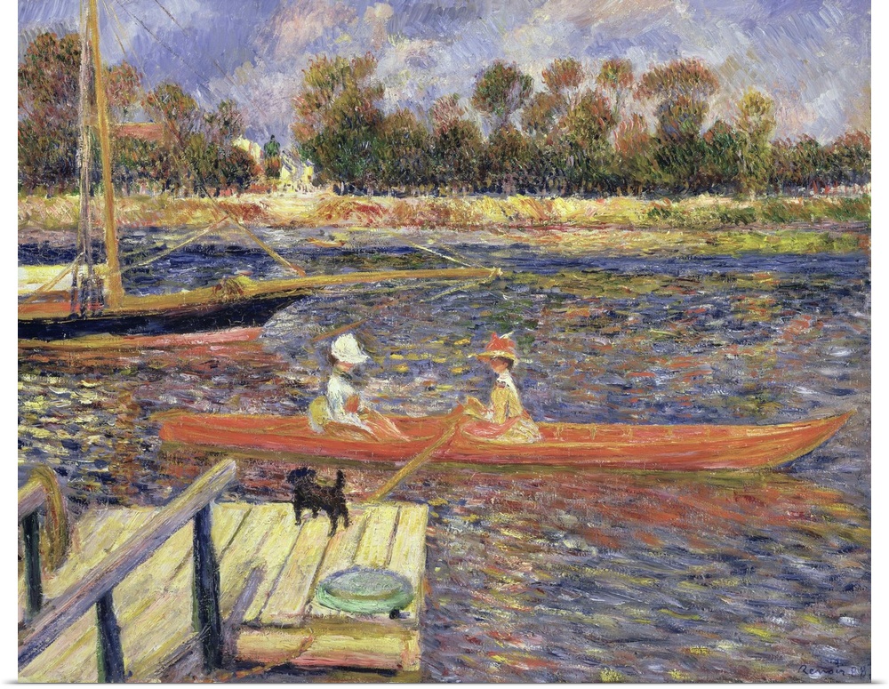 Red Boat, Argenteuil, 1888 (Originally oil on canvas)