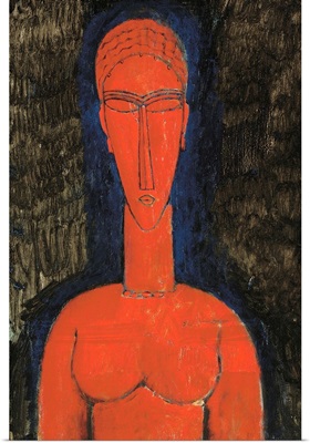 Red Bust, Caryatid, 1913 (oil on canvas)