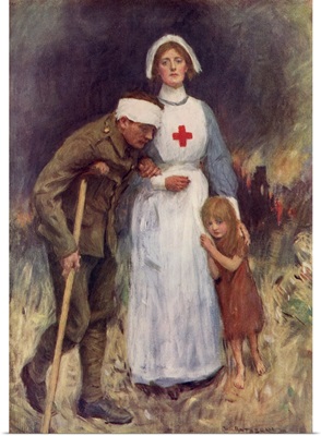 Red Cross Nurse In WWI