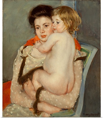 Reine Lefebvre Holding A Nude Baby, 1902