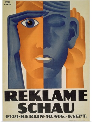 Reklameschau', poster for the Berlin Advertising Exhibition, 1929