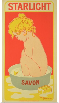 Reproduction of a poster advertising 'Starlight Soap', 1899