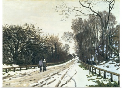 Road Toward The Farm, St. Simeon, Honfleur, 1867