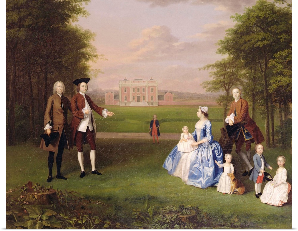 Robert Gwillym of Atherton and his Family, c.1745-7