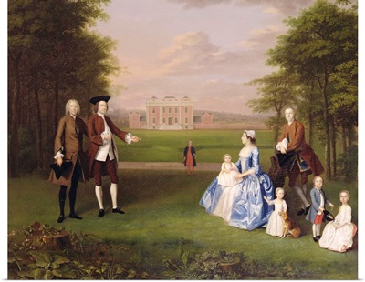 Robert Gwillym of Atherton and his Family, c.1745-7