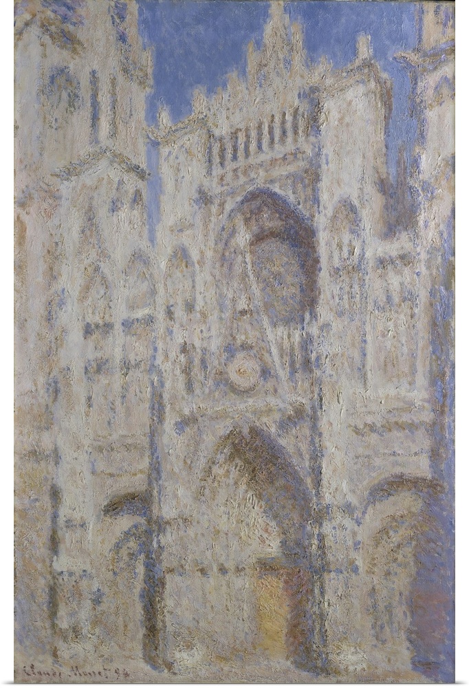 Rouen Cathedral: The Portal (Sunlight), 1894