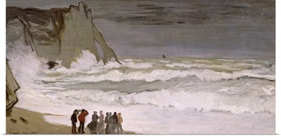 Rough Sea at Etretat, 1868 69