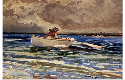 Rowing at Prout's Neck, 1887