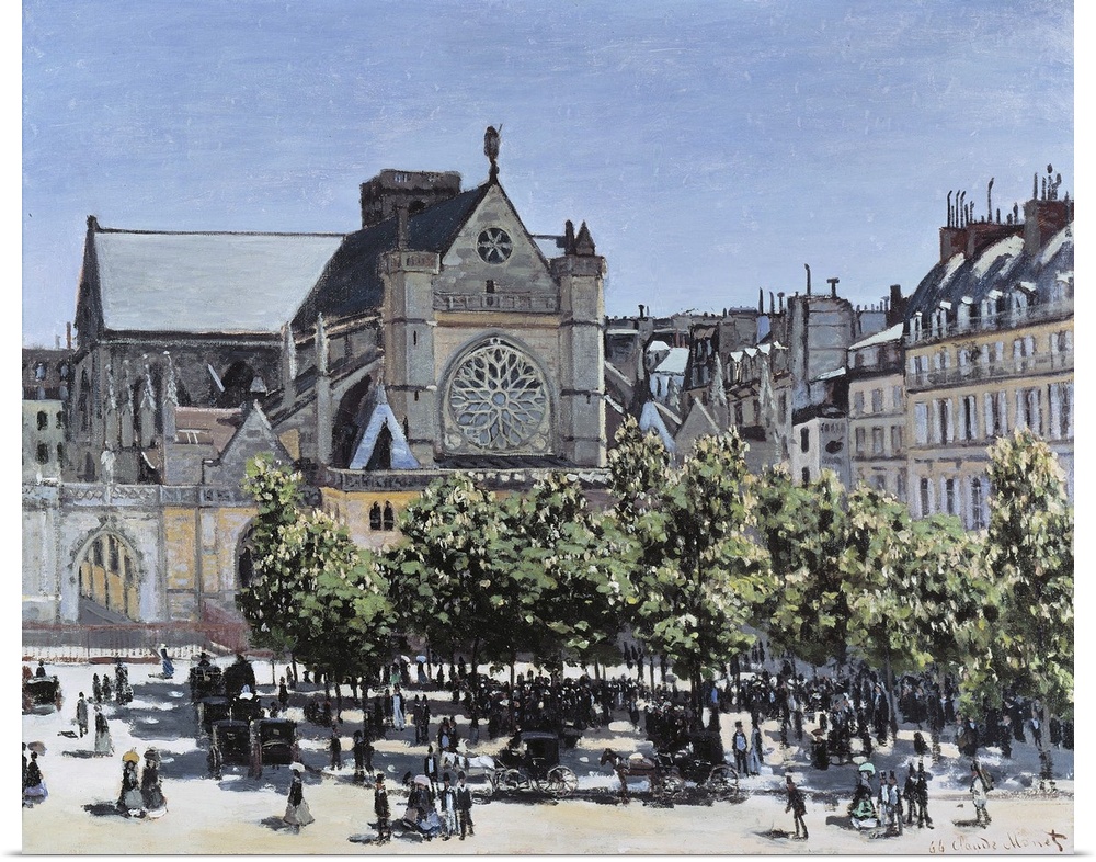 Saint-Germain l'Auxerrois, 1867